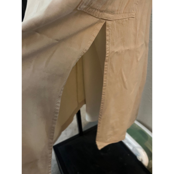 NWT women’s kacki tensil maxi skirt brown by nostalgia - Picture 14 of 14